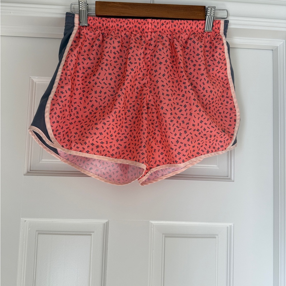 Women's Pink Patterned Shorts